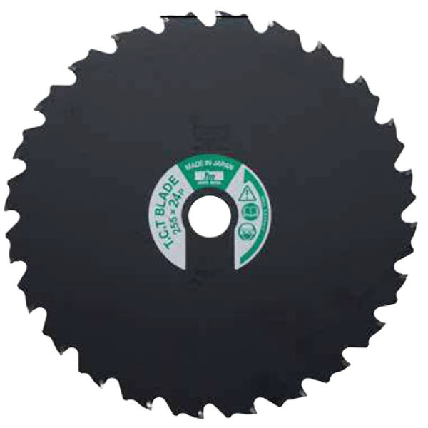 Металевий ніж з напайками 24T 255X25,4X1,25 TECOMEC (05001073) 